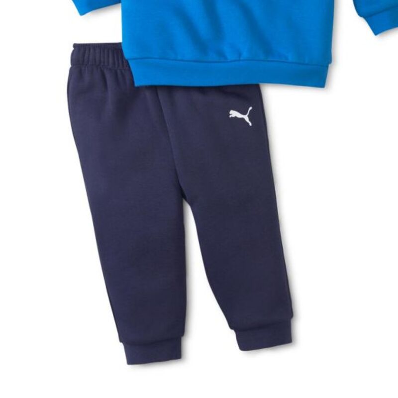 CONJUNTO CASUAL PARA BEBÉ COLOR AZUL PUMA MINICATS ALPHA CREW JOGGER FL 7063