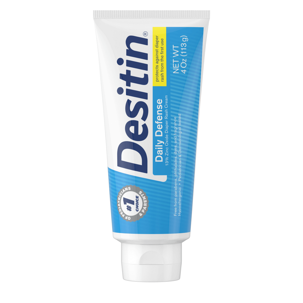 Desitin Crema Para Rozadura De Pañal Para Bebes 4 Oz 13% oxido de zinc azul