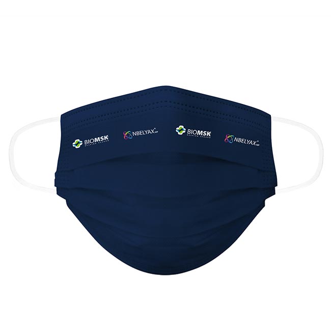 Biomsk Cubrebocas Lavable Navy Adulto 5 Piezas