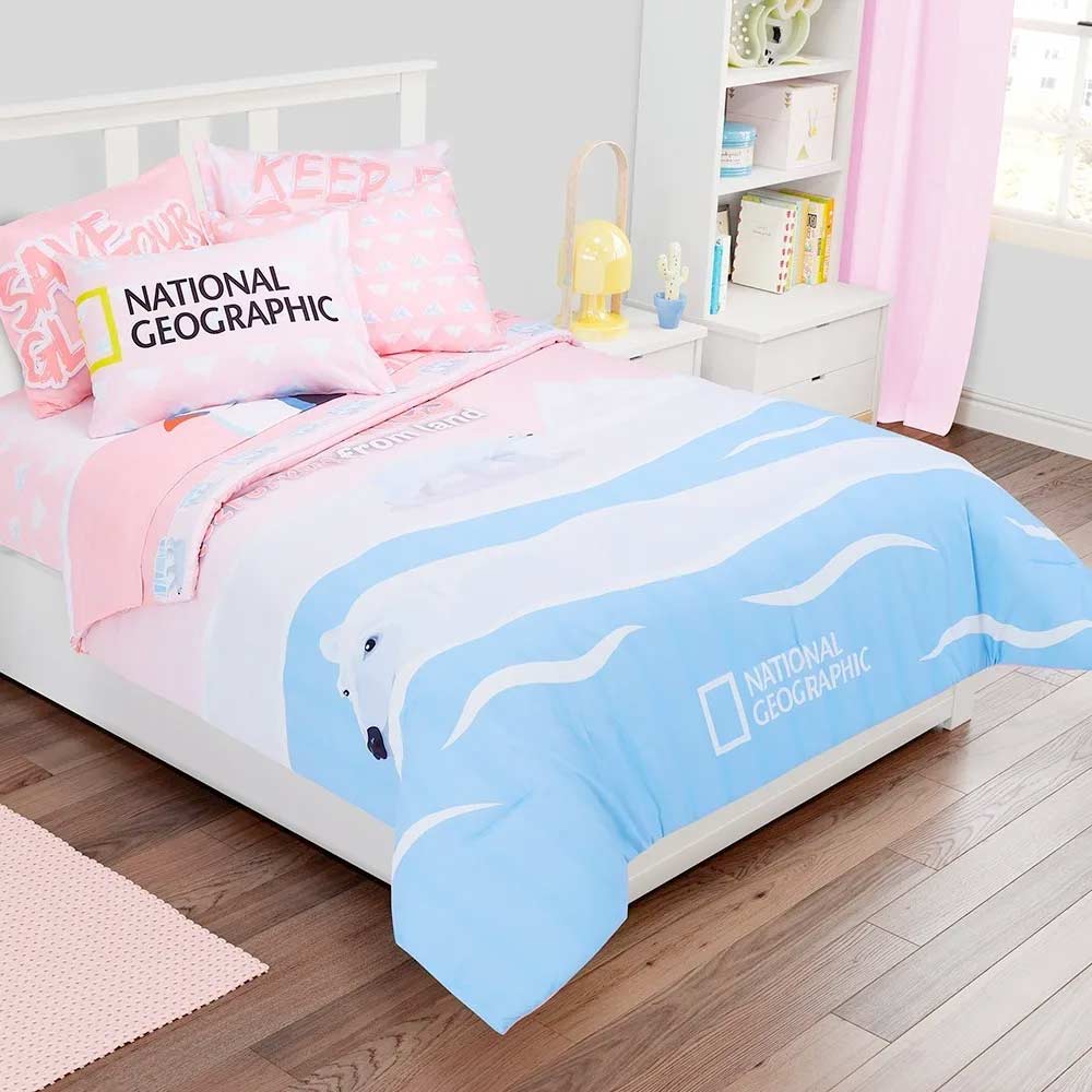 Bed in a Bag Matrimonial National Geographic Oso Polar 5pzas