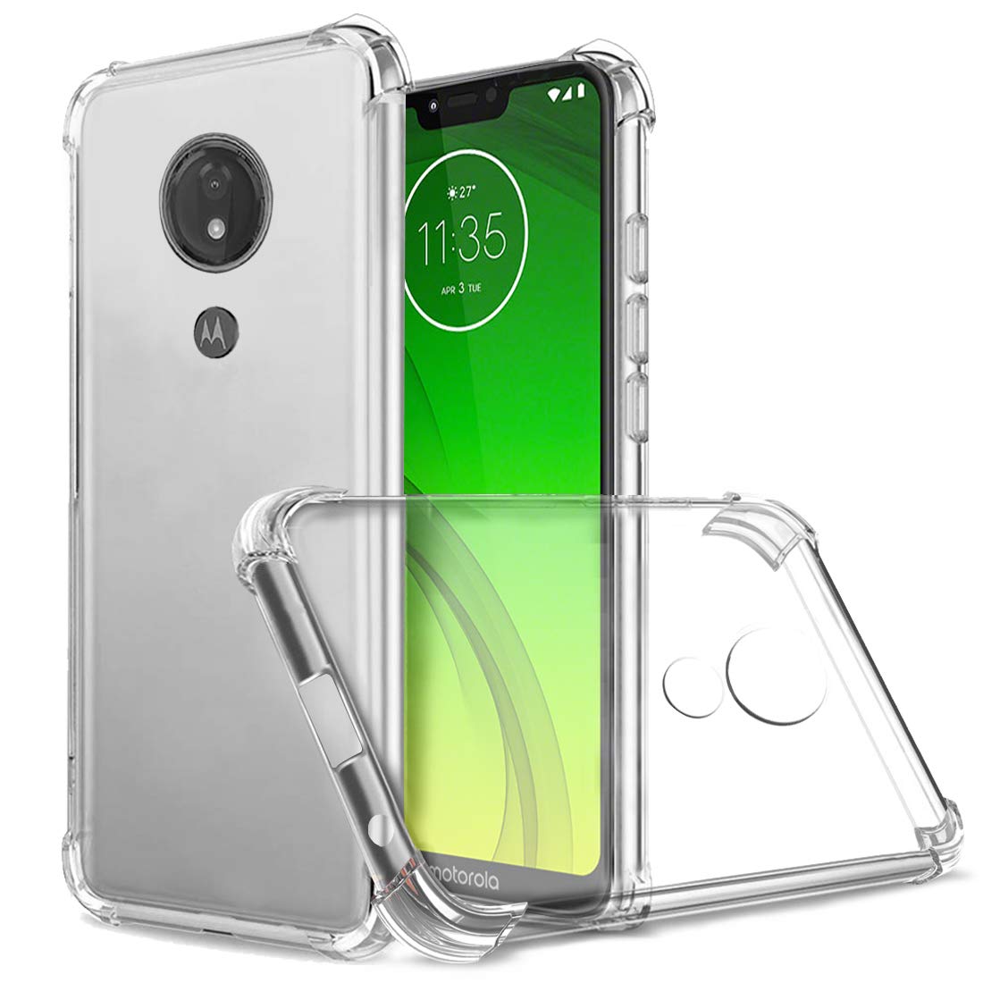 Funda Moto G7 Power Airbag Transparente