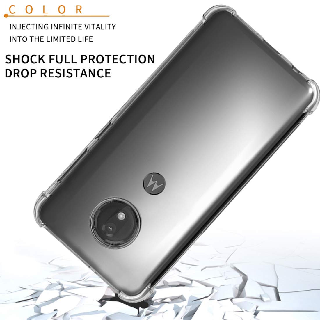 Funda Moto G7 Power Airbag Transparente