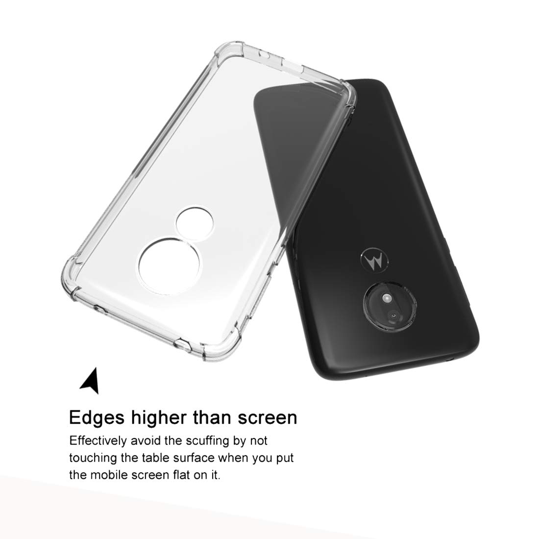Funda Moto G7 Power Airbag Transparente