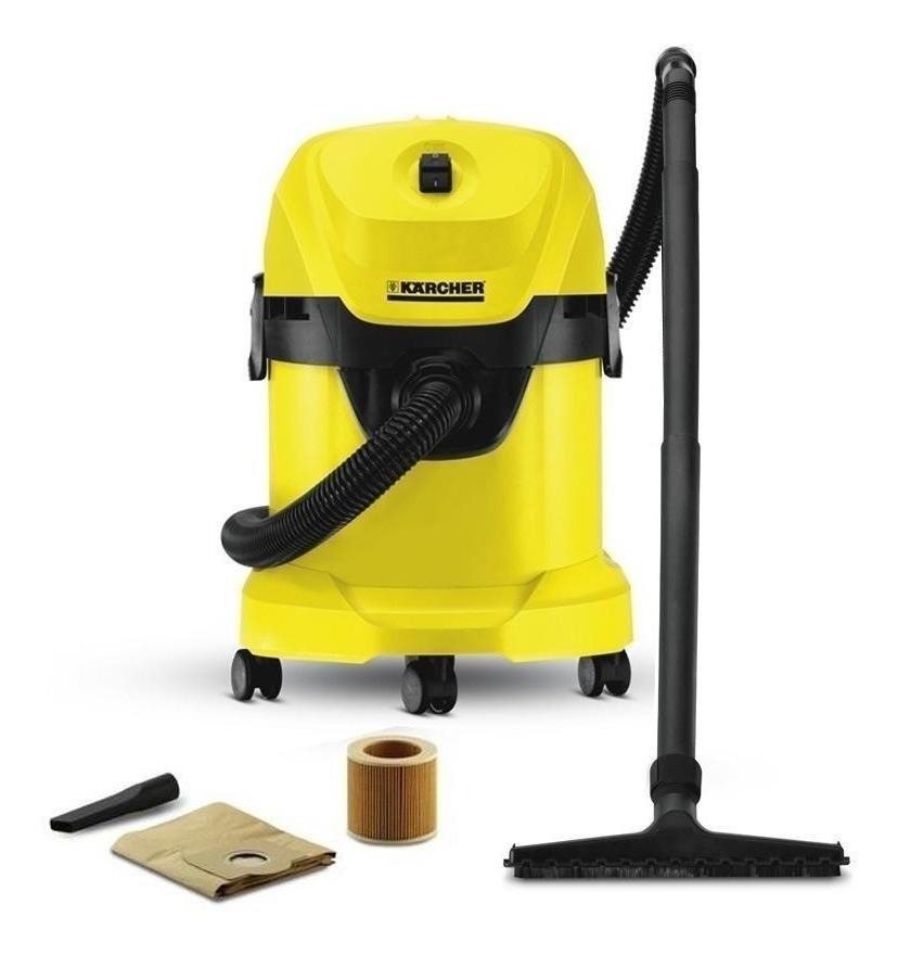 Aspiradora KARCHER WD3 3 en 1 Amarillo