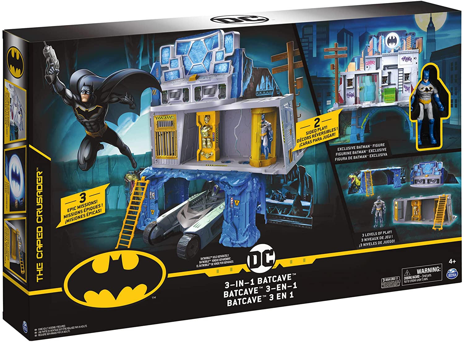 Batman Set Baticueva 3 En 1