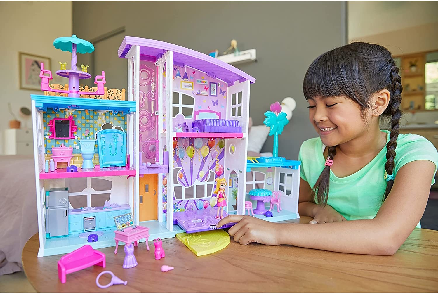 Polly Pocket Mega Casa de Sorpresas