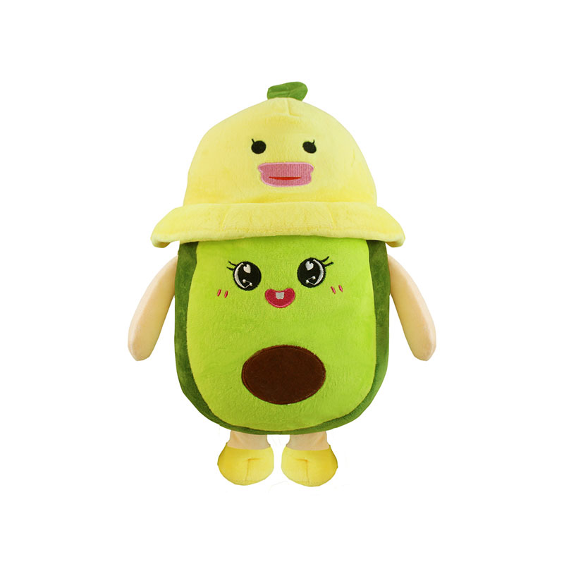 Mochila De Aguacate Kwai Para Niños/niñas De Peluche V