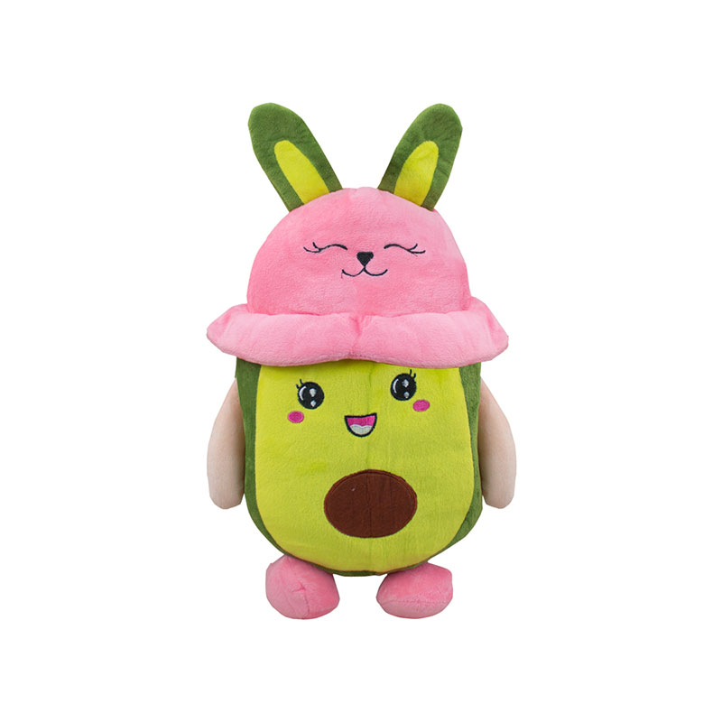 Mochila De Aguacate Kwai Para Niños/niñas De Peluche V