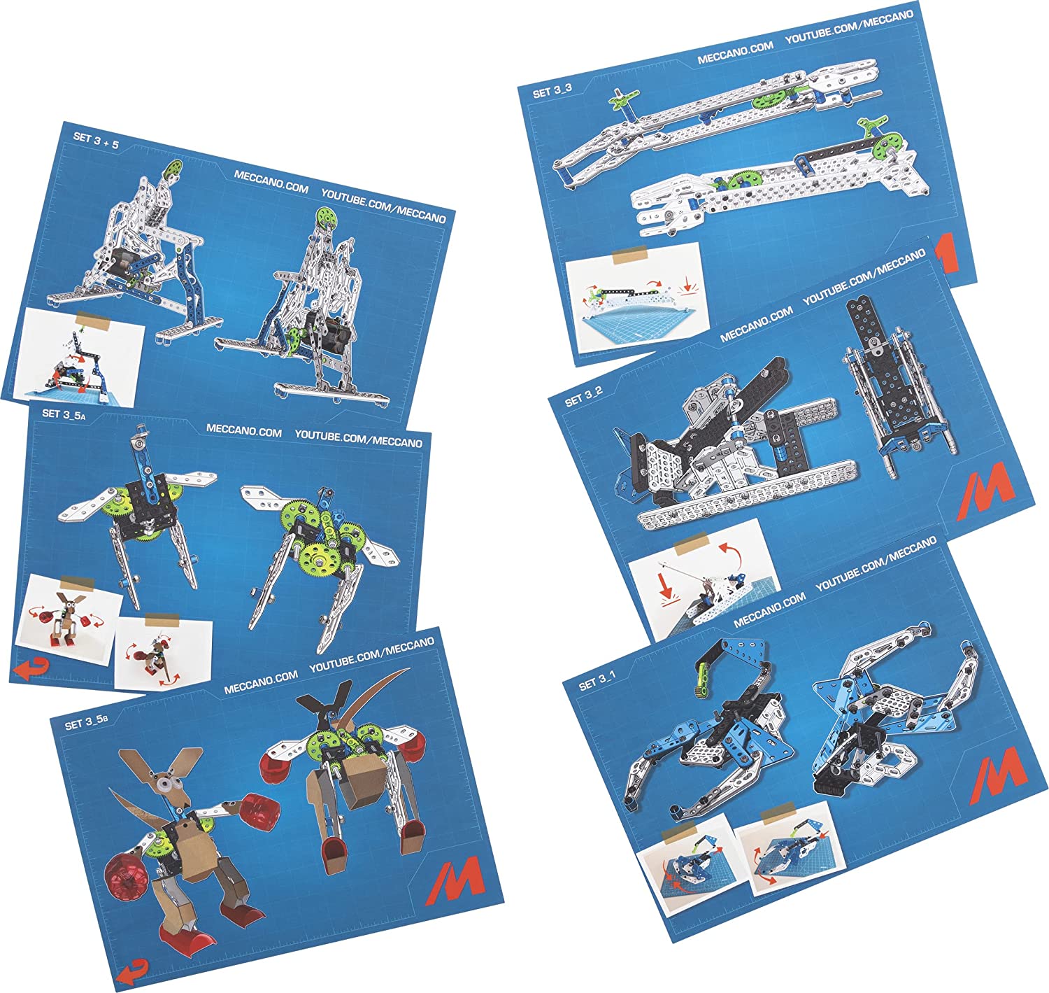 Meccano Set Inventor Mecánico