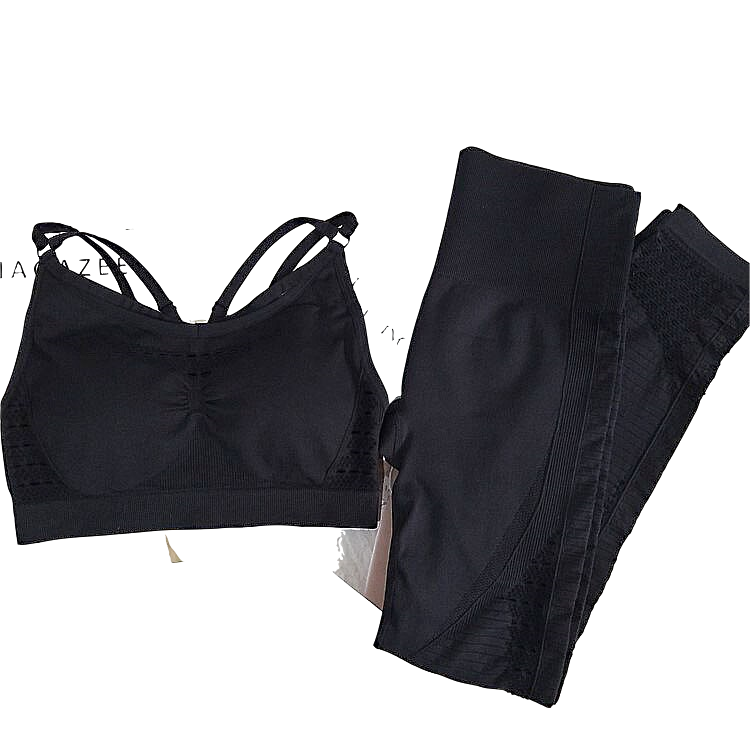 Conjunto-de-Leggings-y-Bra-Shapewear-Yoga-O-Gym-YoFit-DryFit-Negro