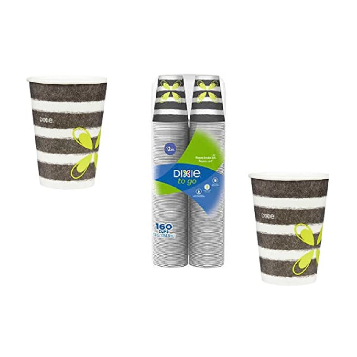 Vasos de Papel Térmico Dixie 160 pzas CST