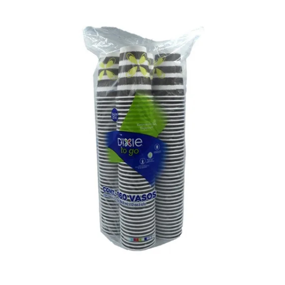 Vasos de Papel Térmico Dixie 160 pzas CST