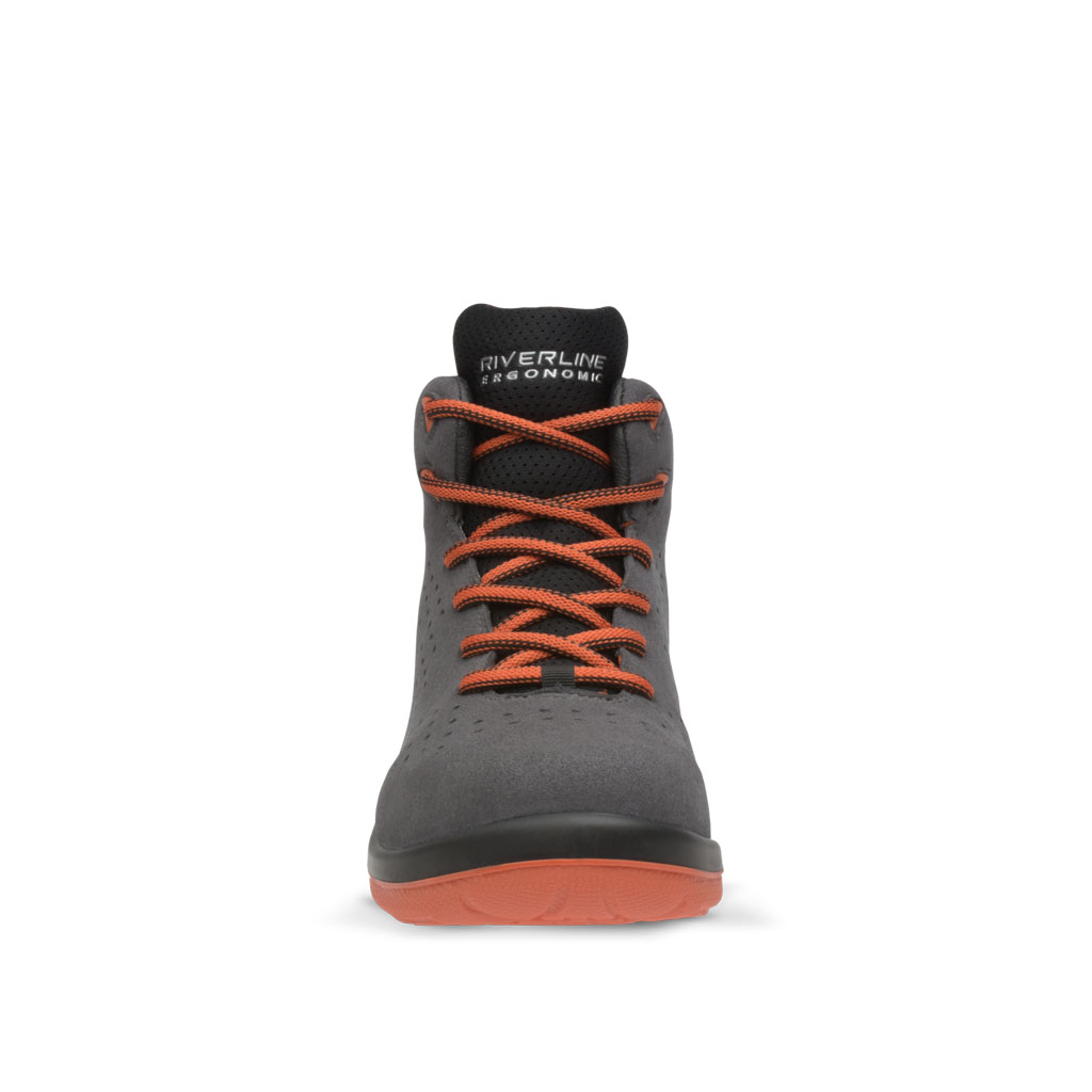 BOTA INDUSTRIAL FREQUENCY RIVERLINE GRIS/NARANJA