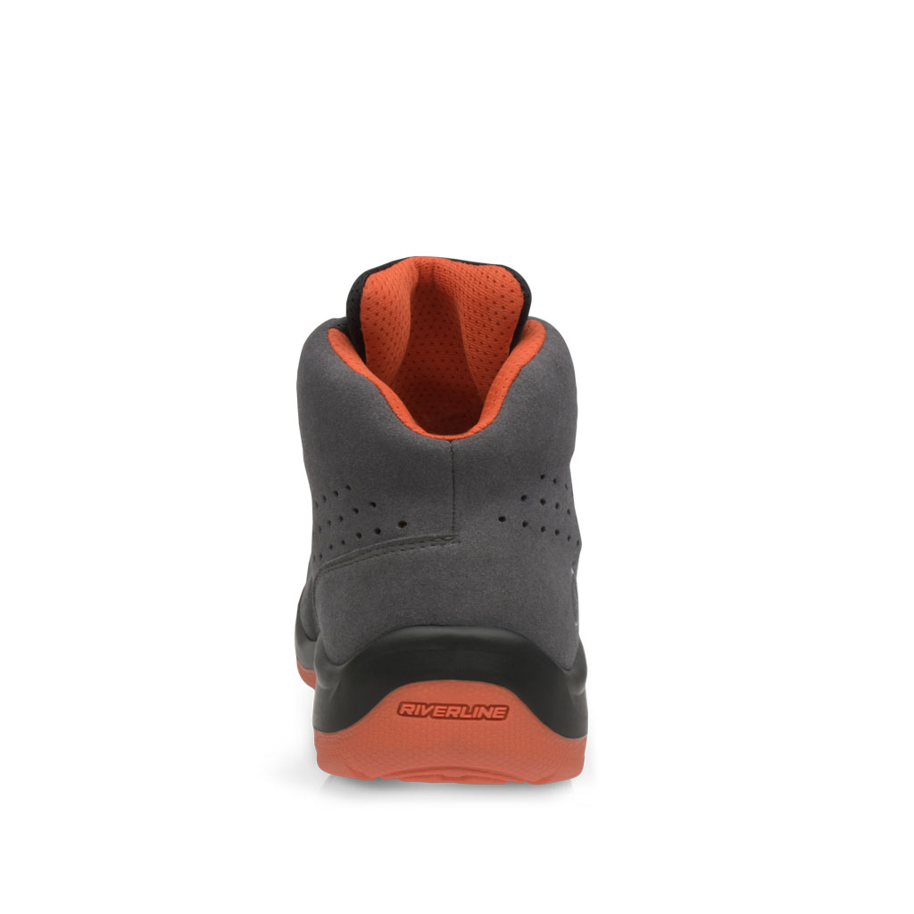 BOTA INDUSTRIAL FREQUENCY RIVERLINE GRIS/NARANJA