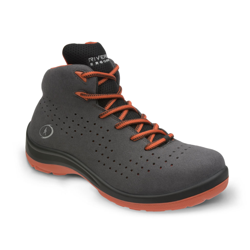 BOTA INDUSTRIAL FREQUENCY RIVERLINE GRIS/NARANJA