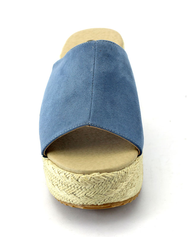 Sandalia QUEEN Plataforma Bajita Forrada en Yute Para Dama