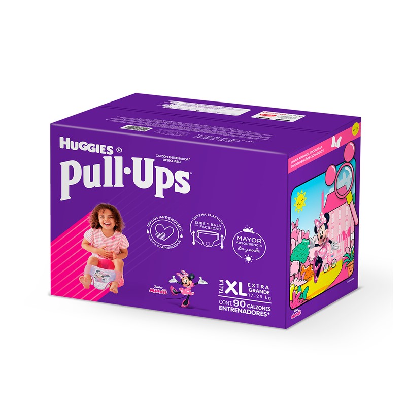 Calzones Entrenadores Huggies Pull-Ups 661860-1 Niña Talla XL