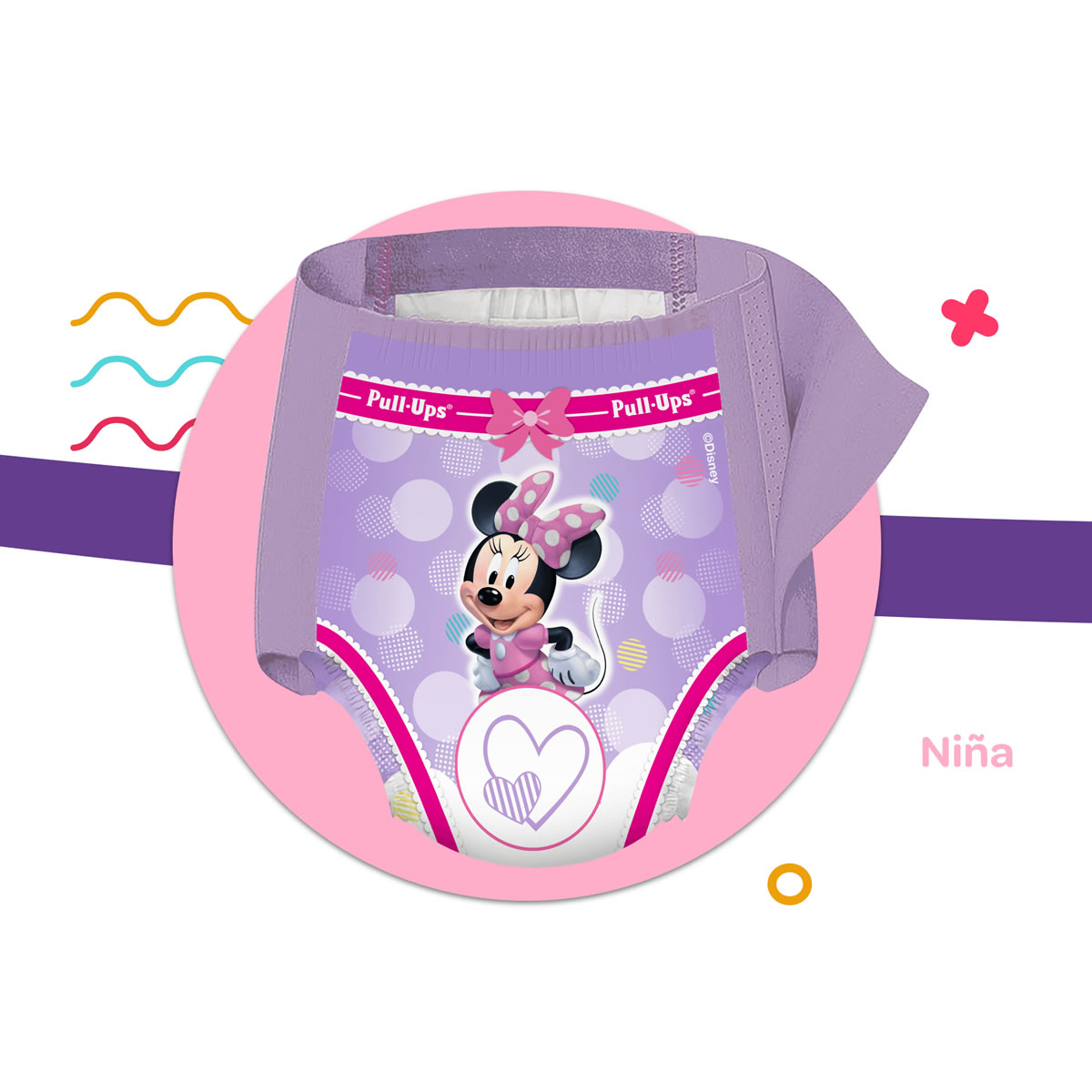 Calzones Entrenadores Huggies Pull-Ups 661860-1 Niña Talla XL