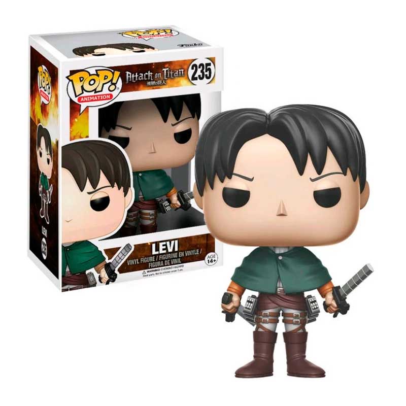 Funko Pop Levi Ackerman #235 Attack On Titan Anime Original