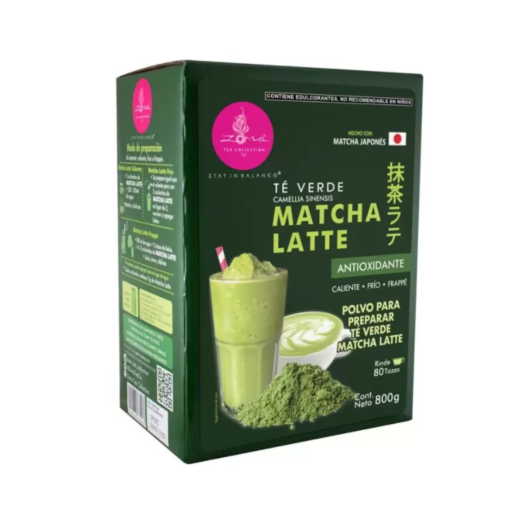 Zoma Tea Té Verde Matcha Latte 800g