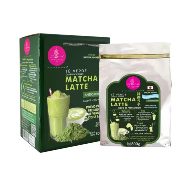 Zoma Tea Té Verde Matcha Latte 800g
