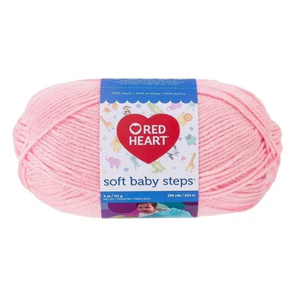 Estambre Acrílico Suave Liso Soft Baby Steps Red Heart Coats