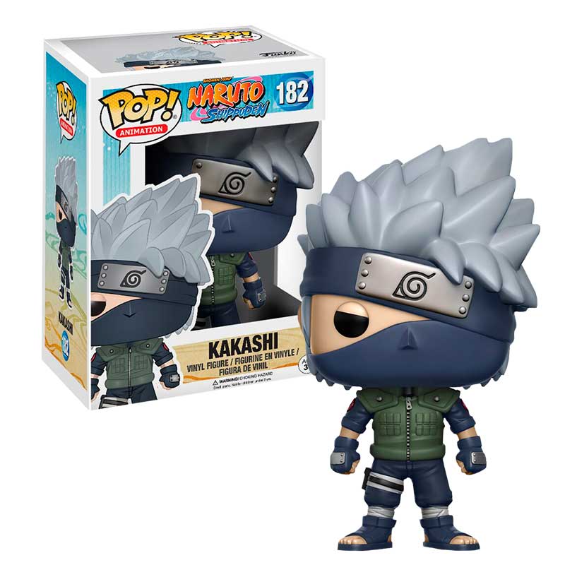Funko Pop Kakashi Sensei #182 Naruto Shippuden Anime Original Coleccion