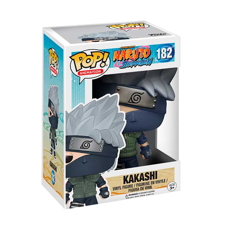 Funko Pop Kakashi Sensei #182 Naruto Shippuden Anime Original Coleccion