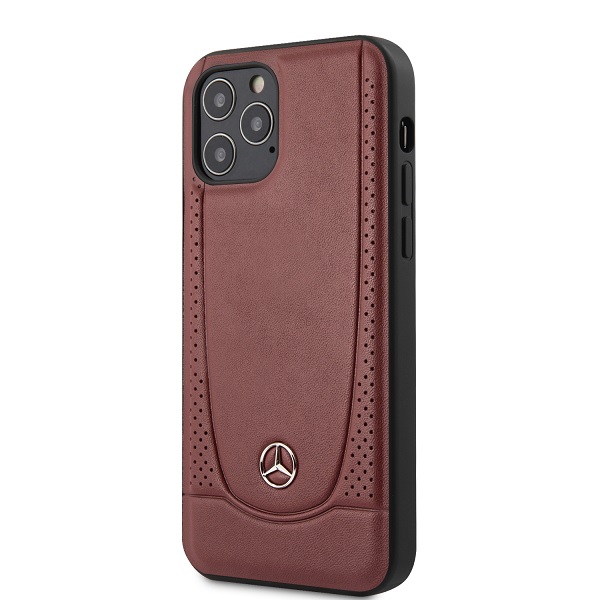 Funda Case Mercedes Benz Piel IP12 Pro Max