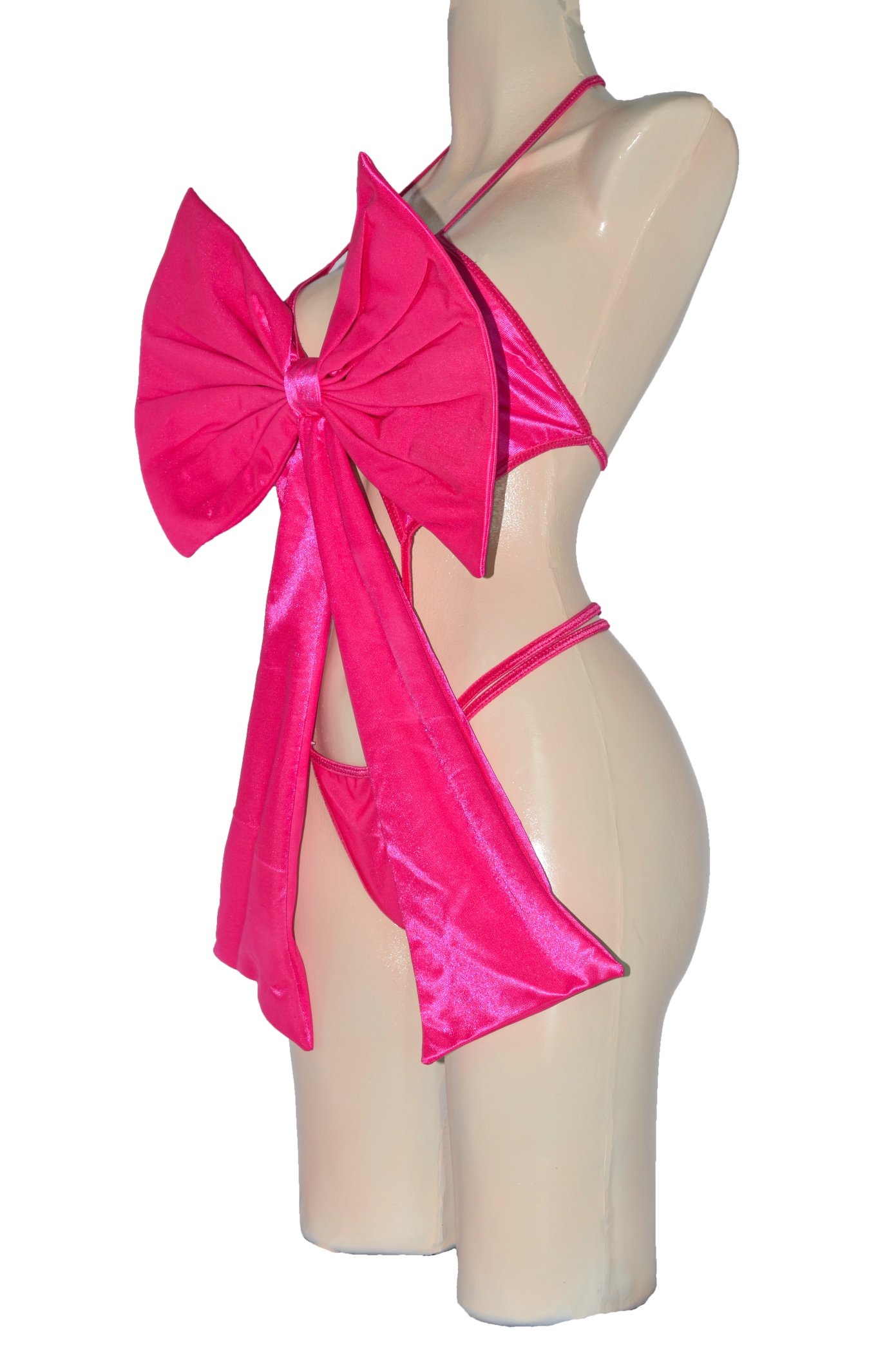 DISFRAZ REGALO ROSA SEXY DAMA DESSEA