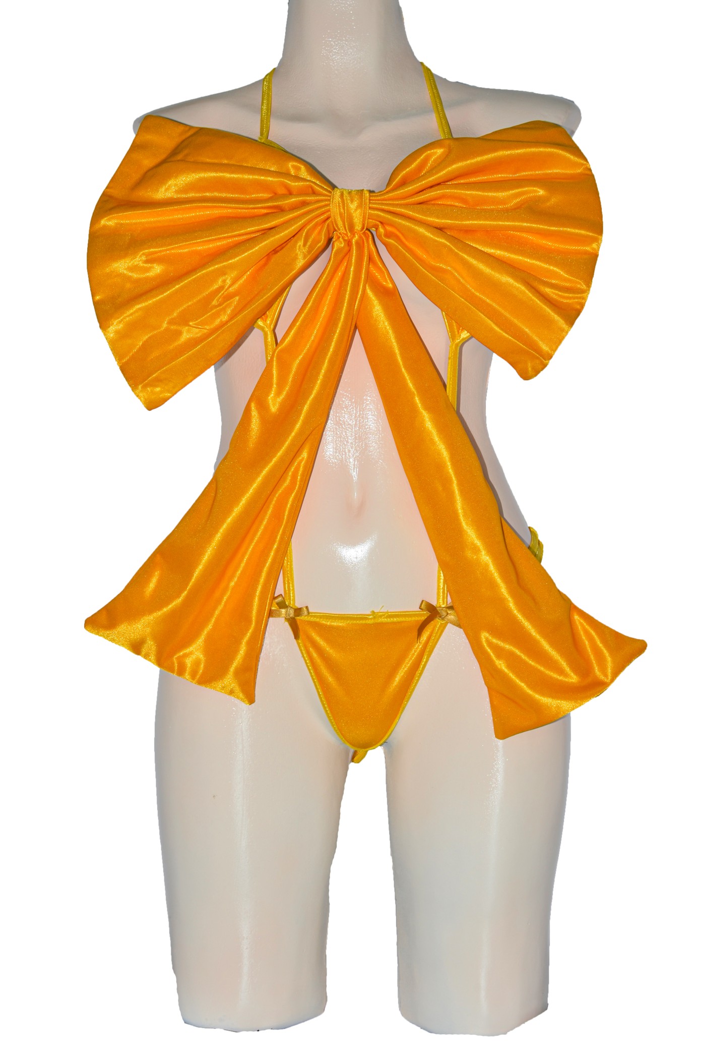 DISFRAZ REGALO AMARILLO SEXY DAMA DESSEA