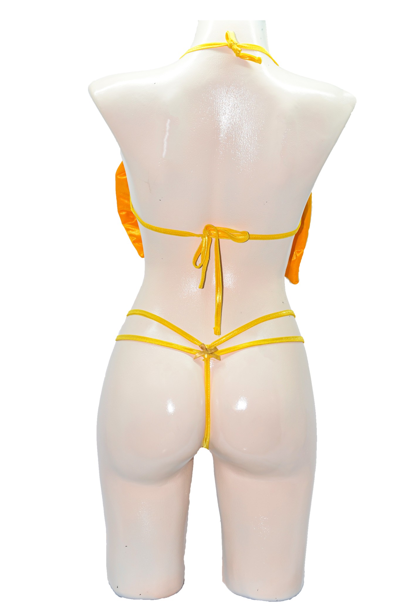 DISFRAZ REGALO AMARILLO SEXY DAMA DESSEA