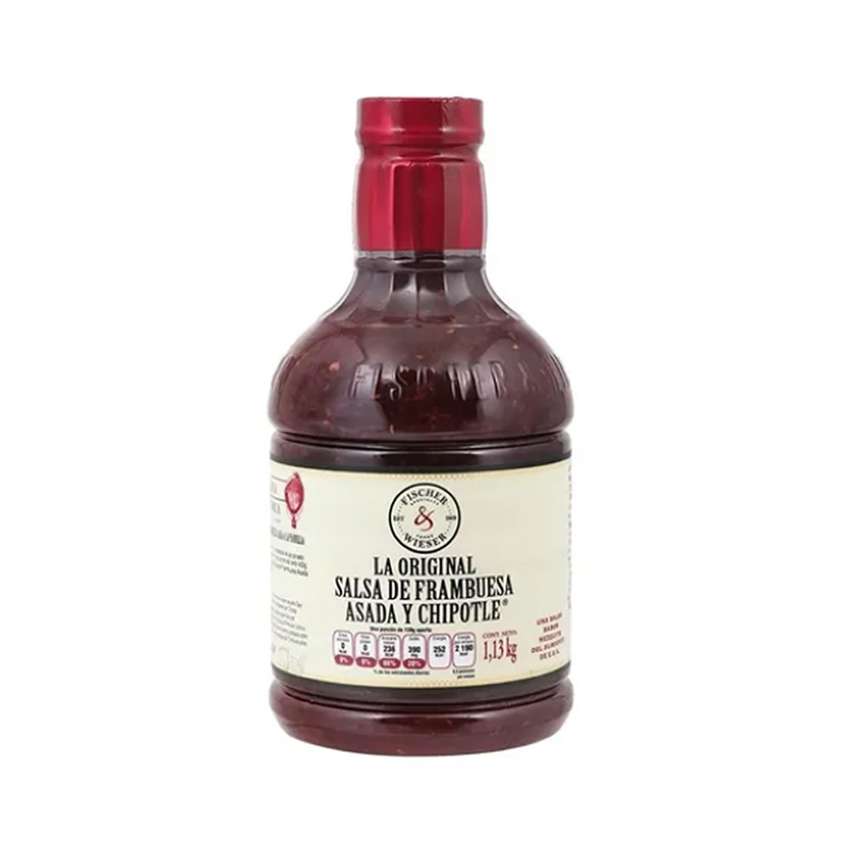 Salsa Frambuesa Asada Y Chipotle Fischer and Wieser 1.13 Kg