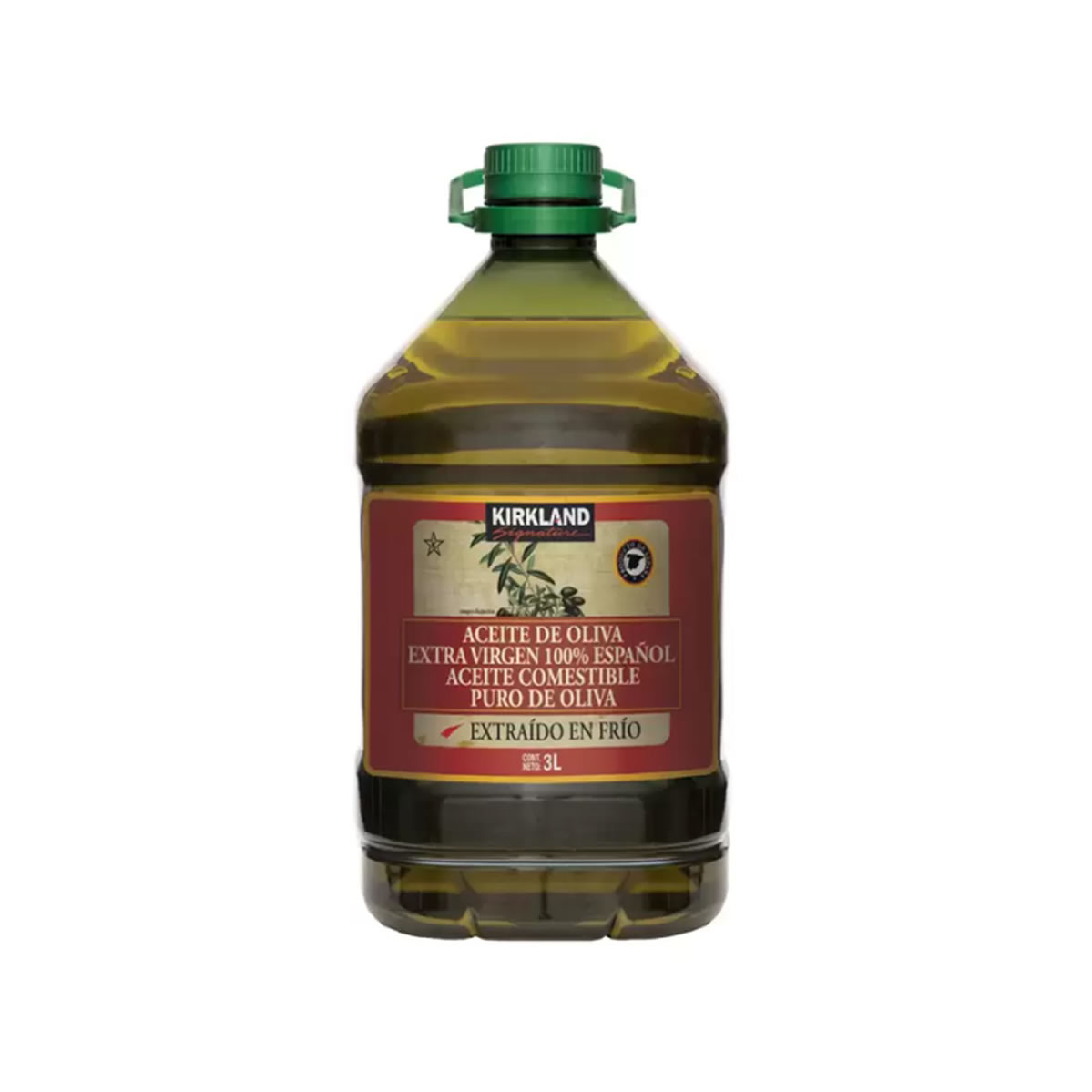 Kirkland Signature Aceite de Oliva Extra Virgen 3 Litros