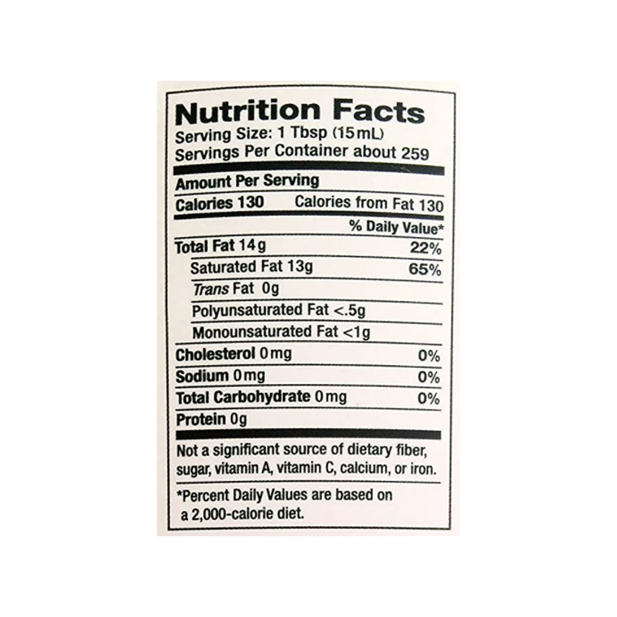 Aceite Refinado de Coco Orgánico Nutiva 3.79 Litros