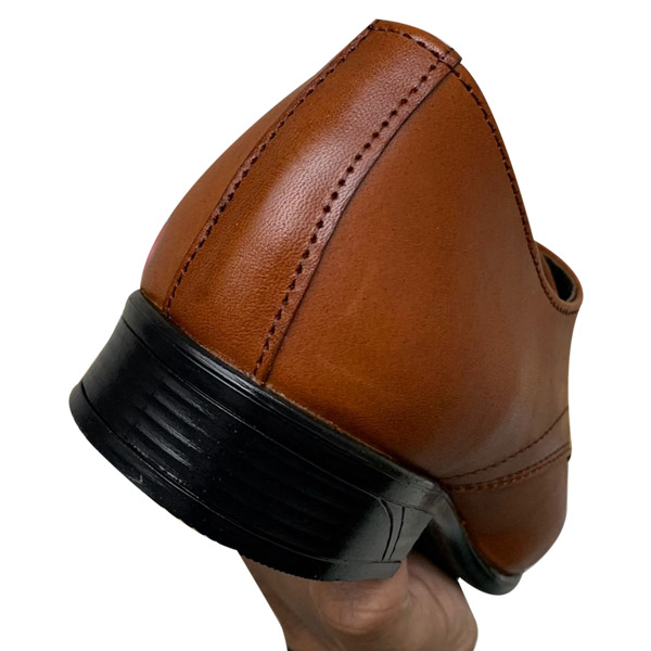 Zapato Clásico de Vestir Para Caballero En Piel Natural Zanthy Shoes Mod 124 Miel