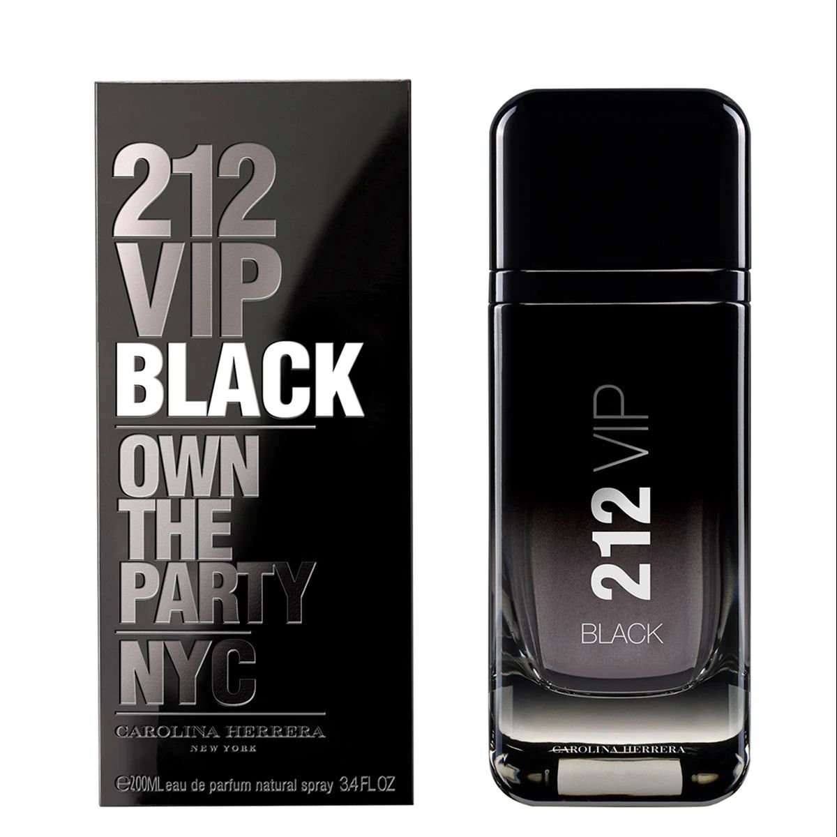 Perfume Carolina Herrera 212 Vip Black Eau Parfum 200ml Caballero