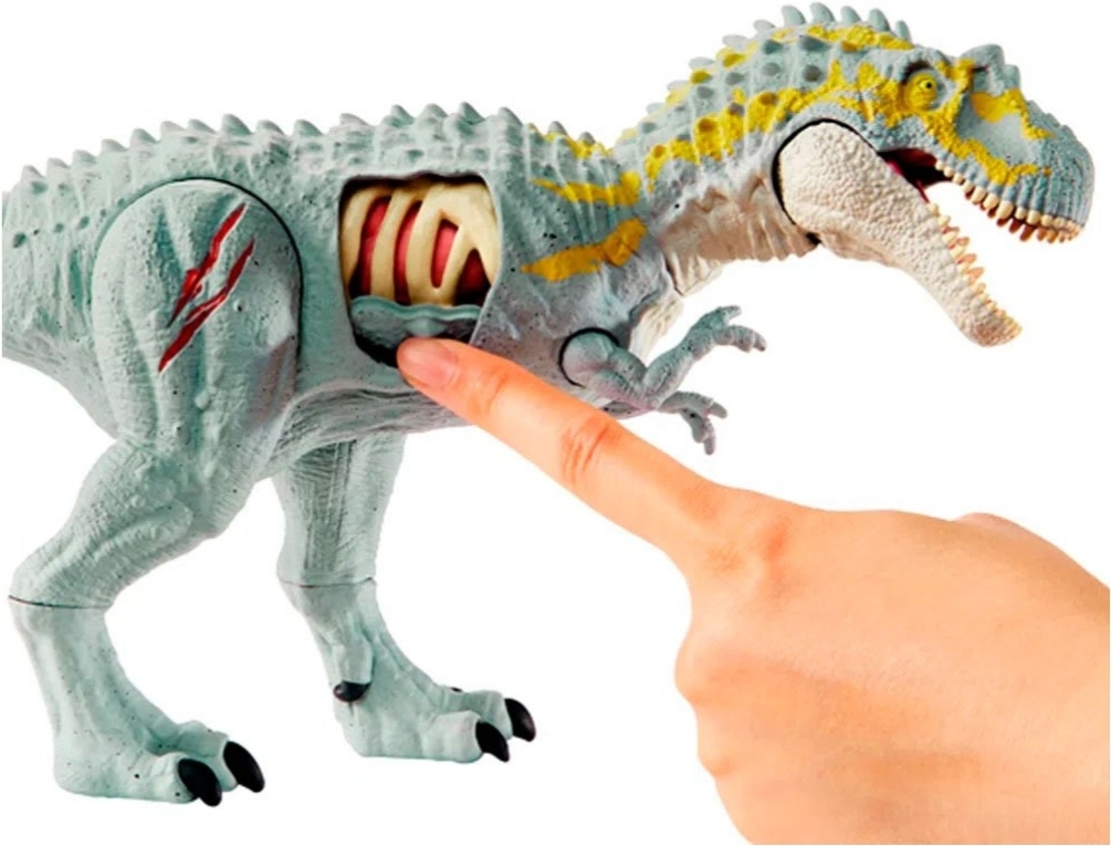 albertosaurus battle damage MATTEL
