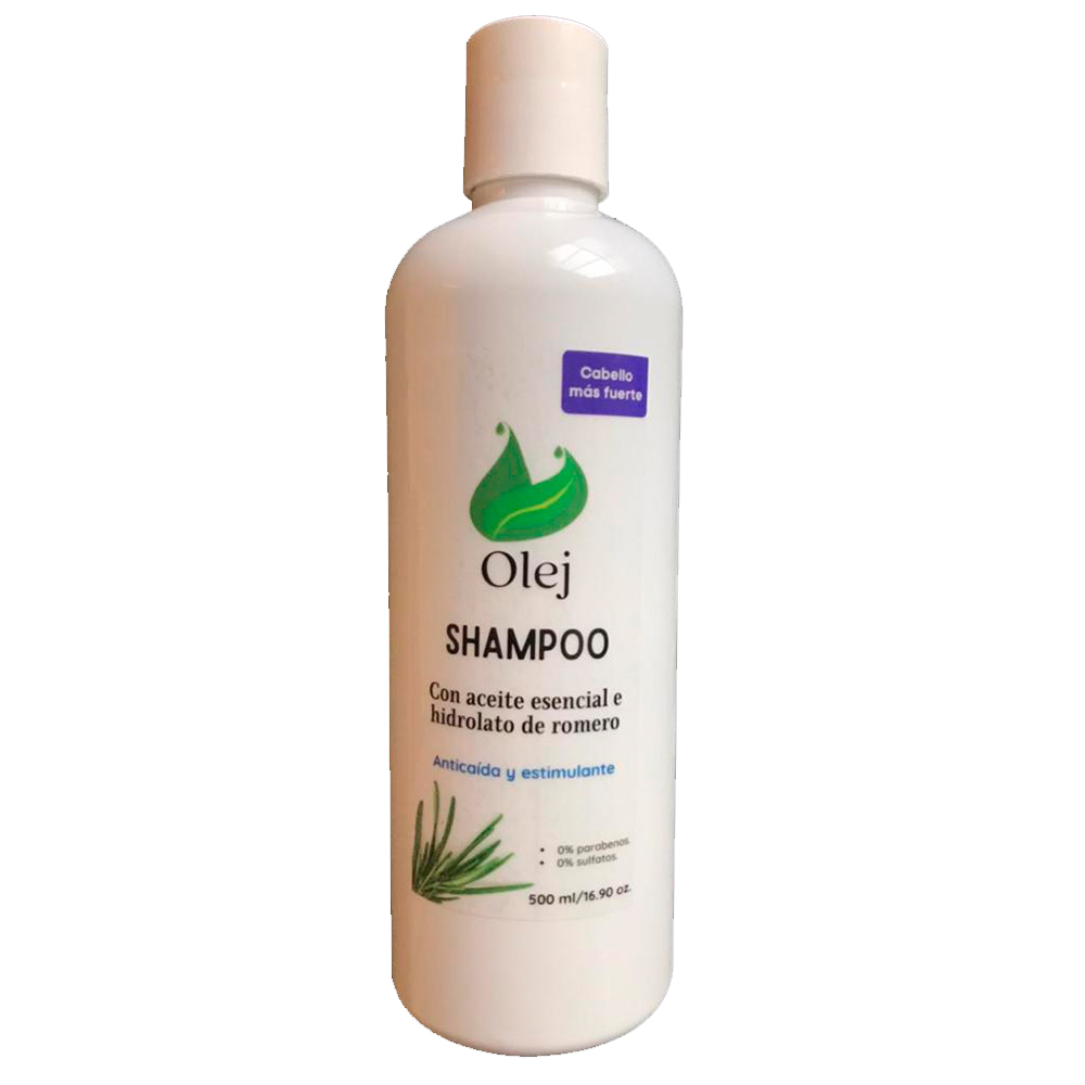 Shampoo con Hidrolato de Romero, combo de 2 piezas de 500 ML