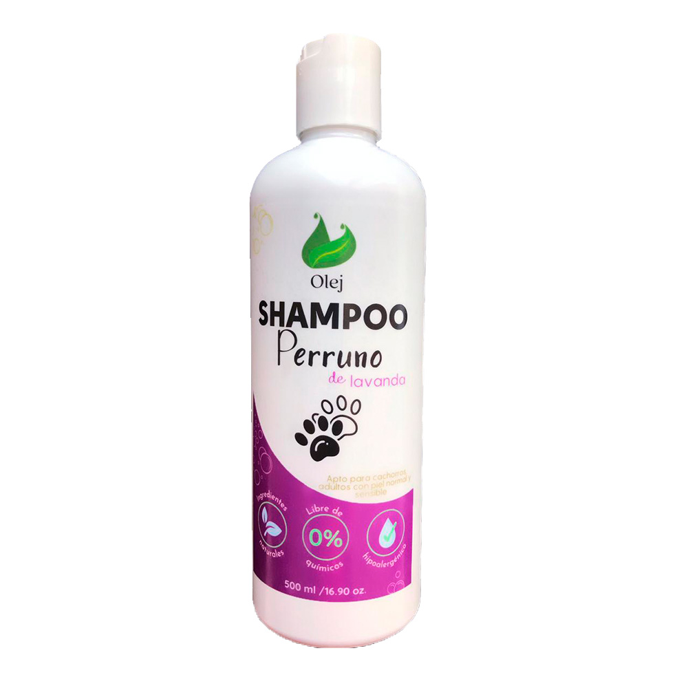 SHAMPOO PARA PERROS, 100% NATURAL 500 ML