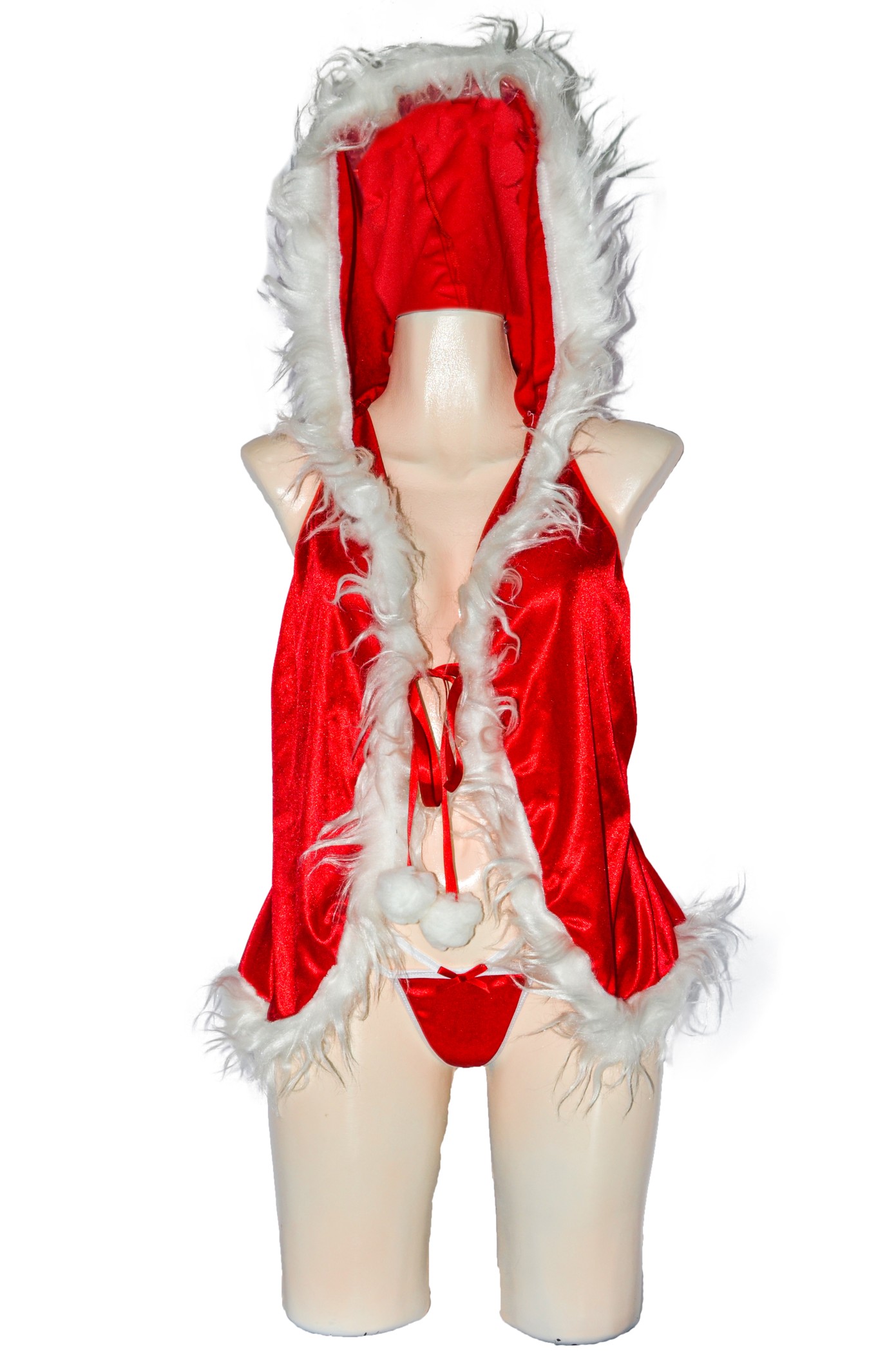 DISFRAZ SANTA ROJO SEXY DAMA DESSEA