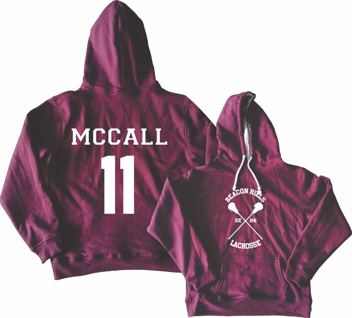 Sudadera Teen Wolf Lacrosse Stilinski Mccall Dunbar Lahey Whittemore 2