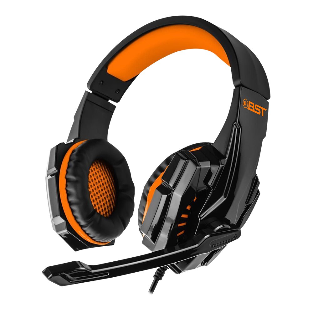 Kit Gamer Teclado, Mouse, Audífonos, Mouse Pad 4en1 BST KIT PRO GAMER