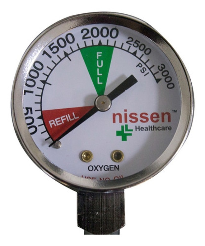 Regulador Oxigeno Alta Presion 540 Piston 50 Psi 1700/400