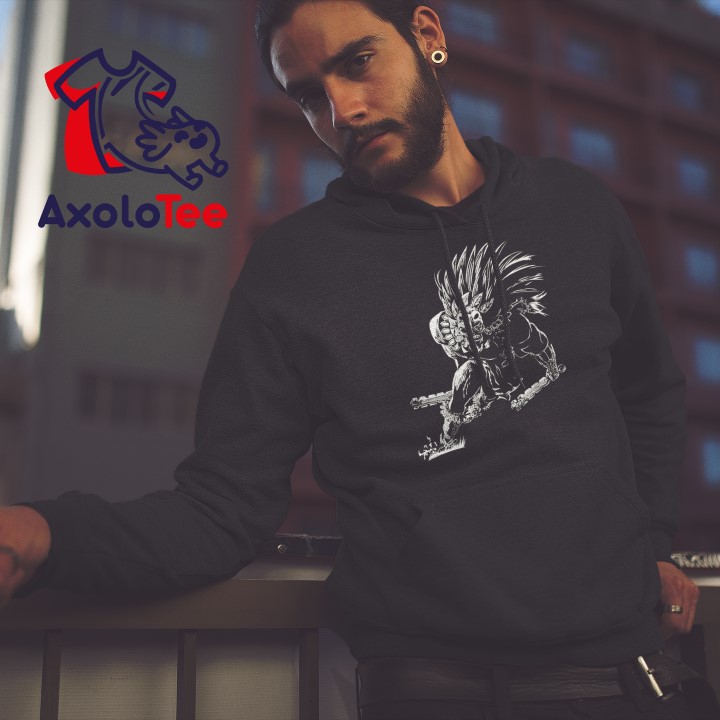 Sudadera Hoodie - Guerrero Calavera Azteca