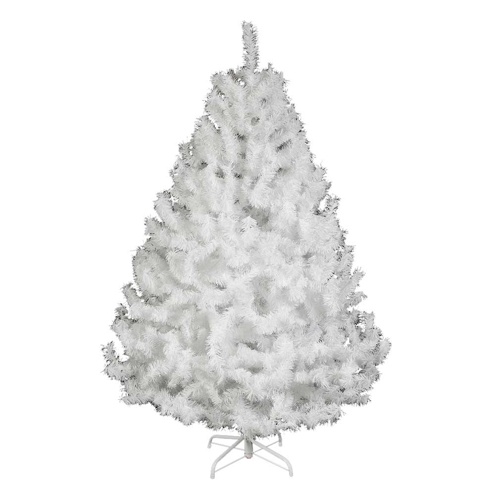 Arbol Pino Navidad Blanco Sierra Voluminoso Naviplastic 1.9m