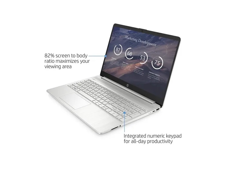 Laptop Hp 15-ef1 Amd Ryzen 3 4gb 128gb Ssd 15.6 W10h