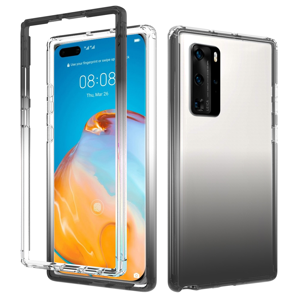 Funda Aurora Acrílico Bicolor Para Huawei P40 Ana-LX4 State22