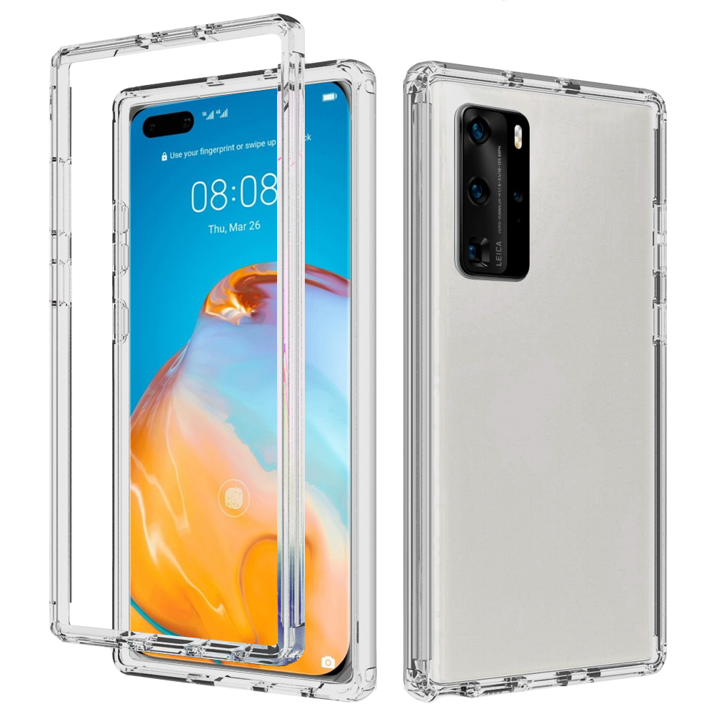 Funda Aurora Acrílico Bicolor Para Huawei P40 Ana-LX4 State22