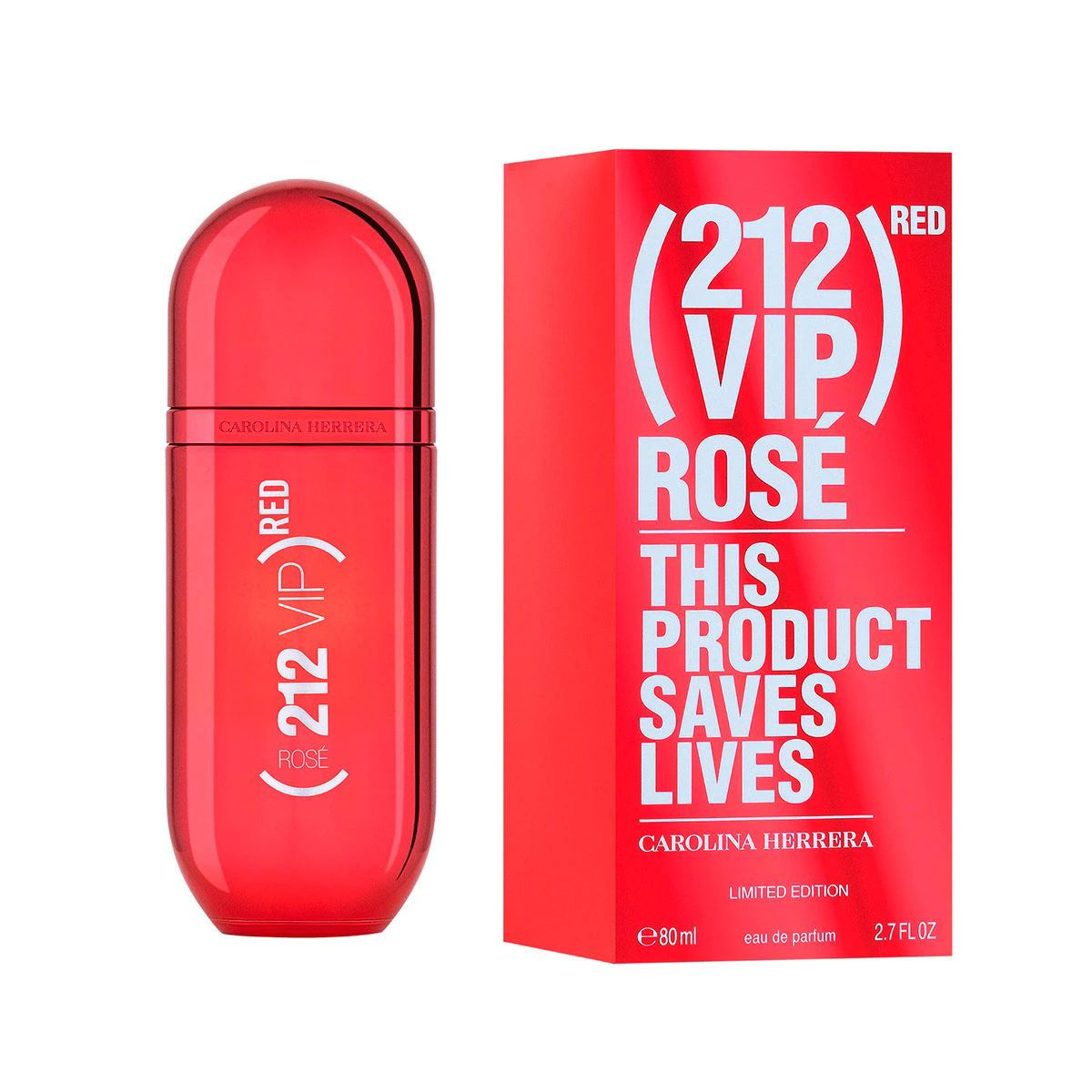 Perfume 212 Vip Red Rose Limited Edition Eau De Parfum